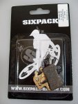 SixPack Bremsbelag Disc Hayes HFX  semi-metall Ausverkauf