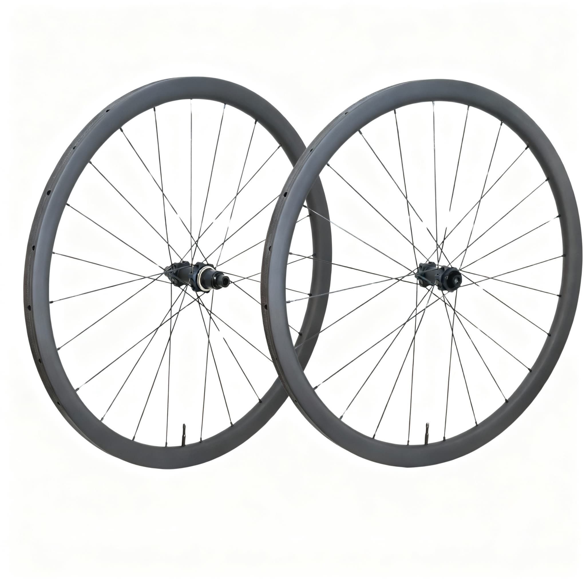 ben-27745-1 BENCH Composites Carbon Laufrad Set X35 Cyclocross Tubular 35mm Disc – Bild 1