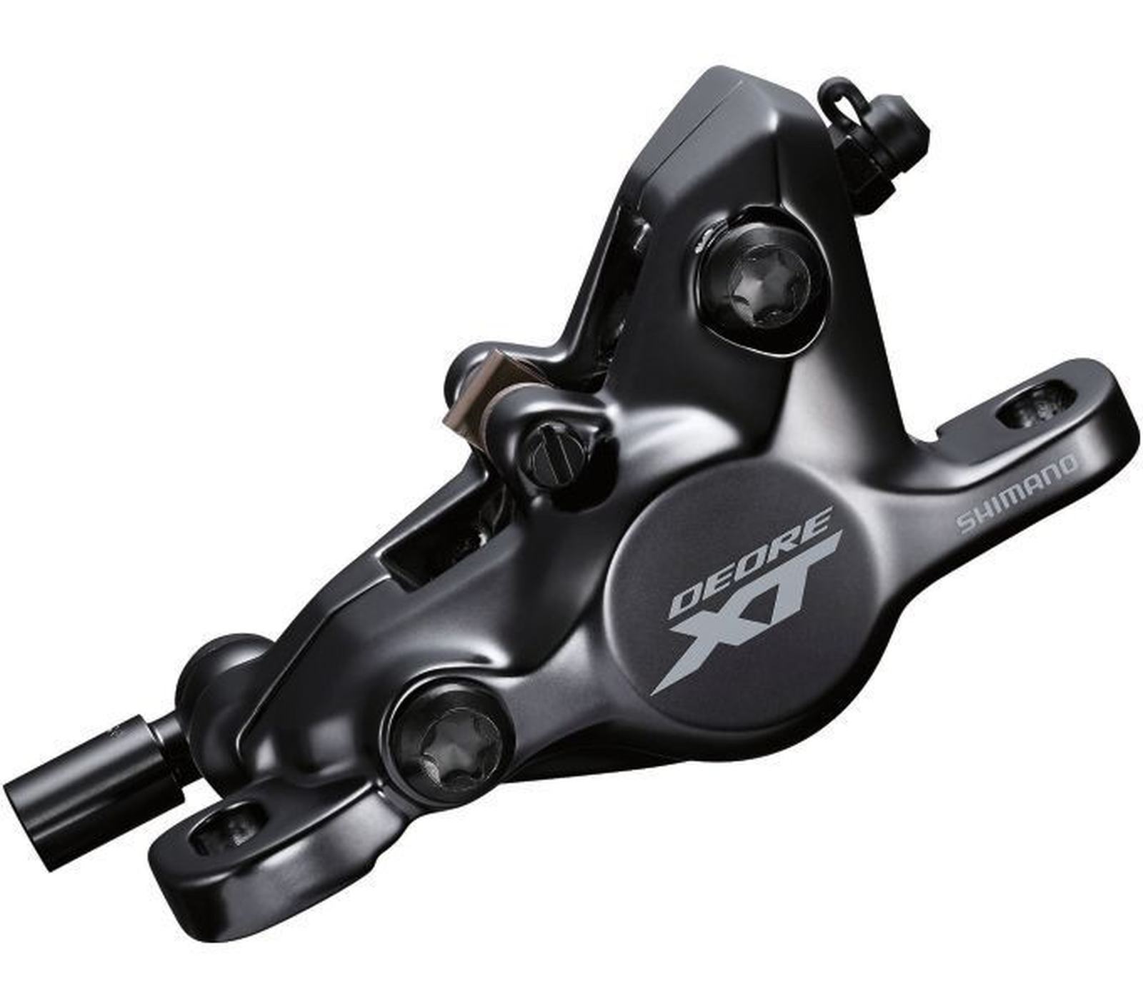 ab-247543-1.jpg Shimano Deore XT BR-M8100 Bremssattel 2-Kolben Post Mount inkl. G03A Resin Beläge – Bild 1