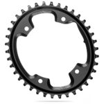absoluteBLACK OVAL CX 1X 110BCD 4 holes  Shimano 9100/8000/9000/6800 OVAL 40T +bolts BLACK