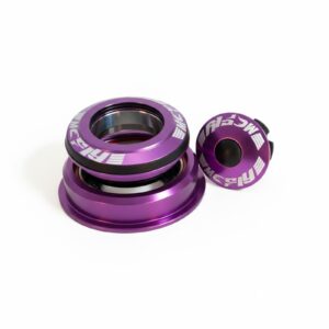 McFly Steuersatz ZS44 / ZS55 – Tapered, 6061-T6, Purple – Bild 2