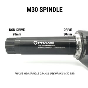 Praxis Works Alba X M30 Kurbelgarnitur – Bild 2