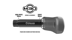 Praxis Works Innenlager M30 Kurbel in T47 Internal 85,5mm Rahmen – Bild 2