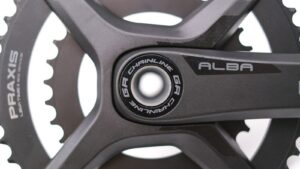 Praxis ALBA-GR 2x Gravel-Kurbel 48/32 M30 (für GRX & SRAM Wide) – Bild 2