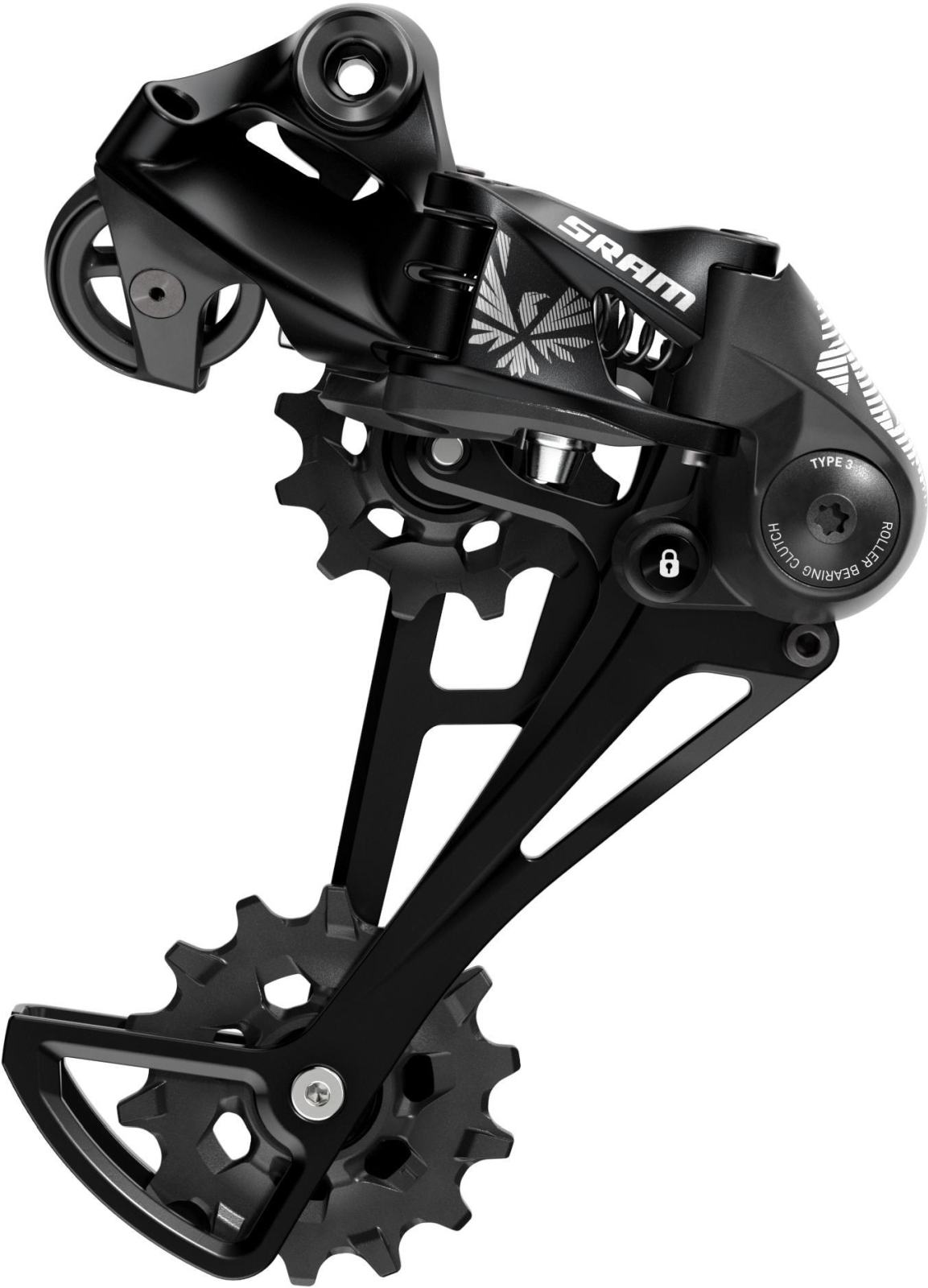 si-409100069-1.jpg SRAM Schaltwerk NX Eagle Type 3.0 12-fach, schwarz, langer Käfig – Bild 1