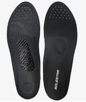 SOLESTAR BLK II Einlegesohle Carbon – steife Radsport-Insole mit 100% Carbon-Kern – Bild 3