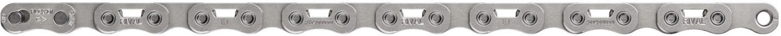 sra-28131-1.jpg SRAM Rival AXS E1 Flattop Kette 12/13-fach – 126Glieder (gewachst) inkl. PowerLock – Bild 1