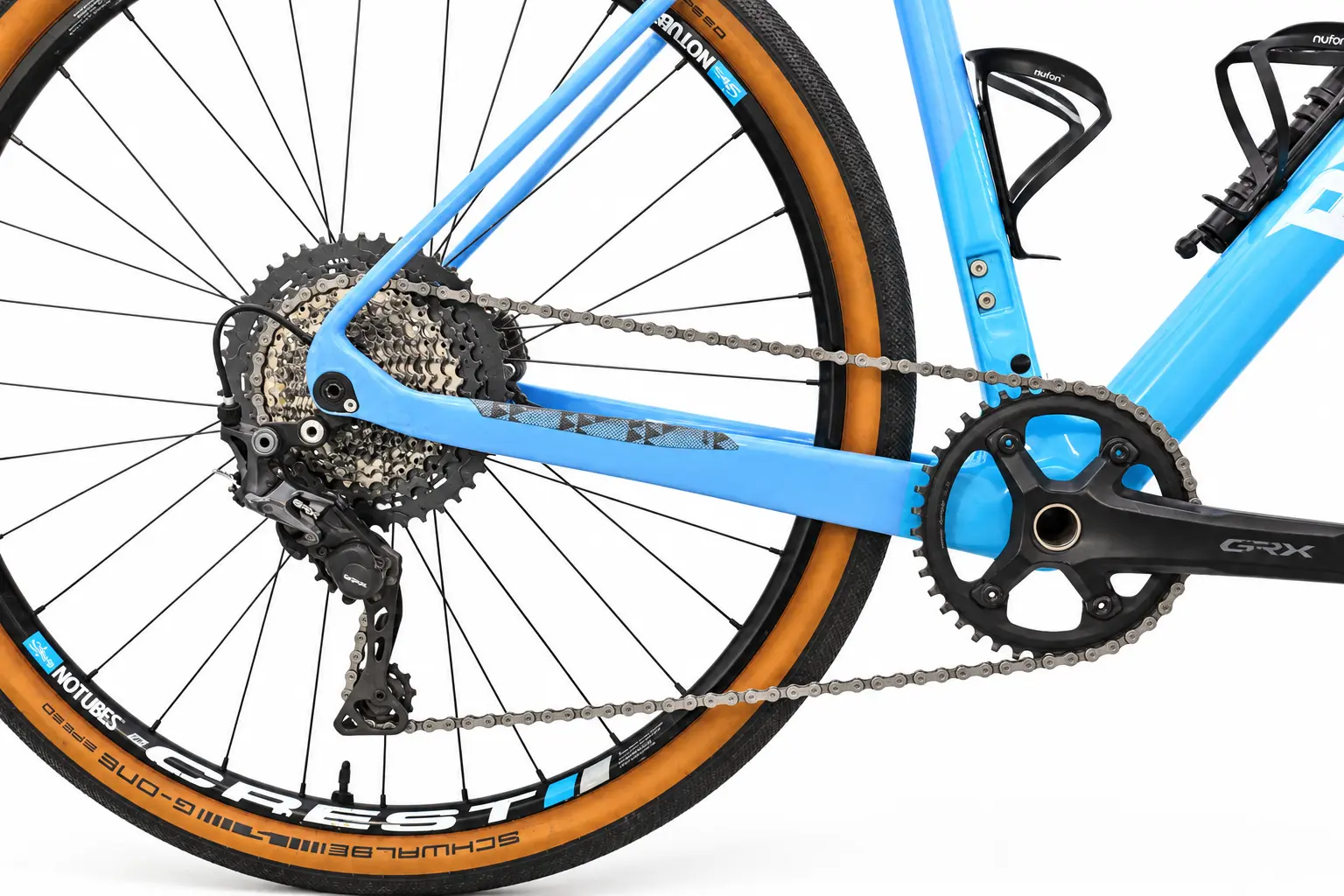 Shimano GRX Schaltwerk und Hinterrad des BENCH Gravel Allroad Speed Bikes
