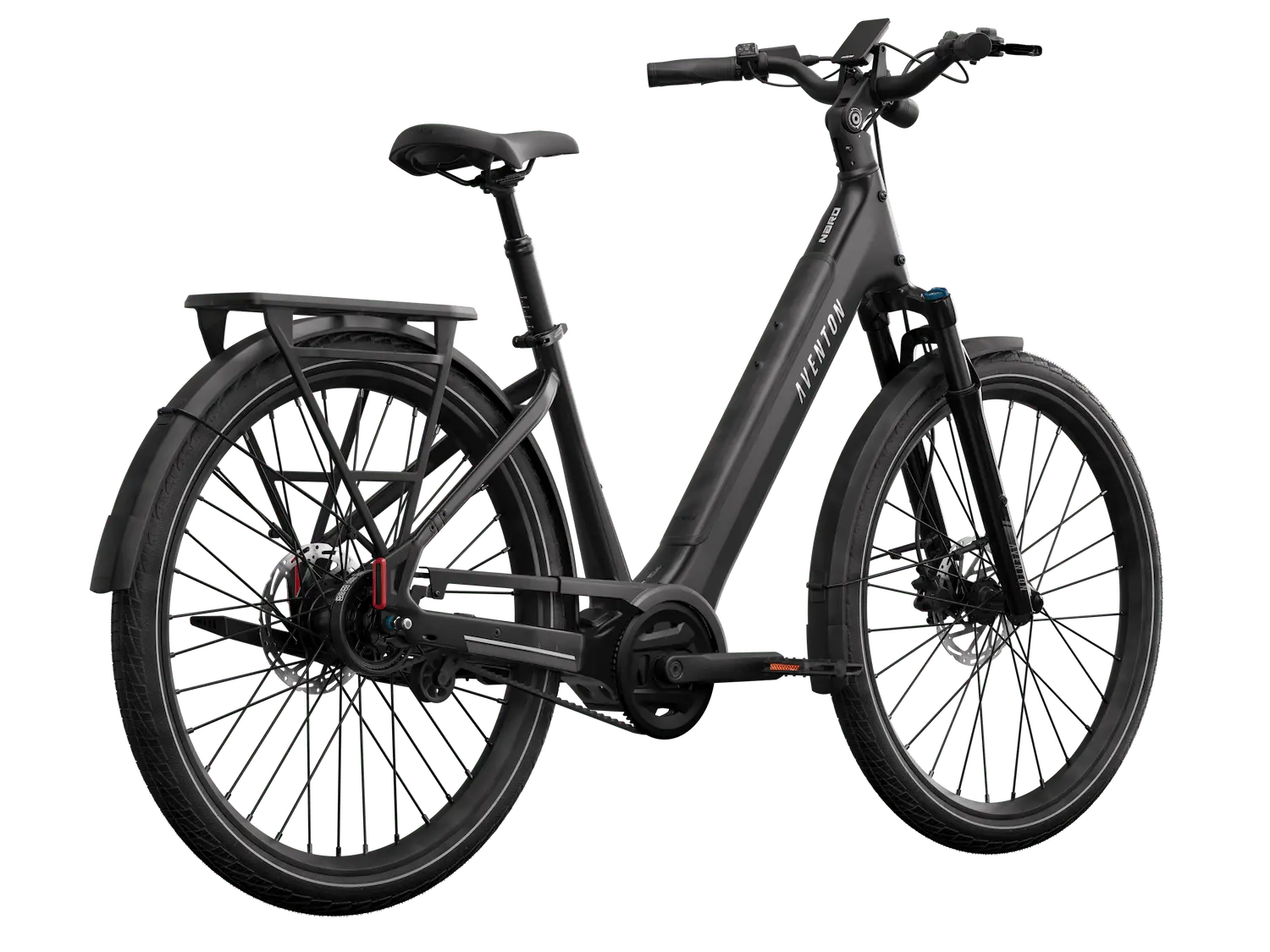 Aventon Naro Stealth, Ansicht von hinten