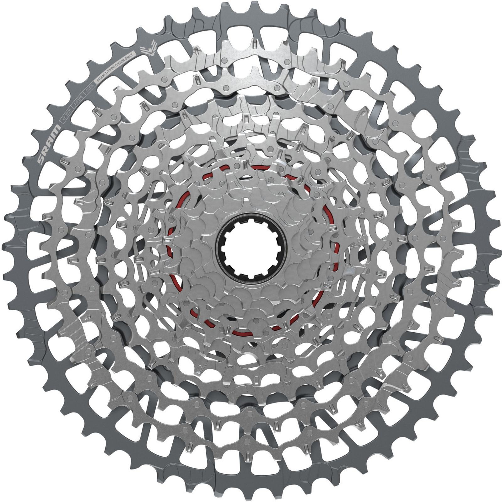 sra-28312-1.jpg SRAM Kassette GX Eagle XS-1275 T-Type 10-52T, 12-fach schwarz – Bild 1