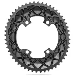 absoluteBlack OVAL Road/Gravel 110/4, 2X, Subcompact for 9100 / 8000 / 9000 / 6800 BLACK 30T + Bolts included