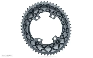 absoluteBlack OVAL Road/Gravel 110/4, 2X, Subcompact for 9100 / 8000 / 9000 / 6800 BLACK 30T + Bolts included – Bild 2
