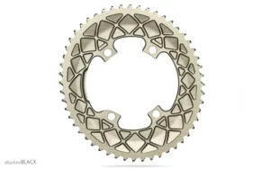 absoluteBlack OVAL Road/Gravel 110/4, 2X, Subcompact for 9100 / 8000 / 9000 / 6800 BLACK 30T + Bolts included – Bild 4