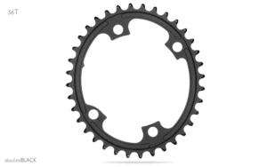 absoluteBlack OVAL Road/Gravel 110/4, 2X, Subcompact for 9100 / 8000 / 9000 / 6800 BLACK 30T + Bolts included – Bild 9