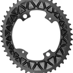 absoluteBLACK OVAL Road/Gravel 110/4, 2X, Subcompact for 9100 / 8000 / 9000 / 6800 OVAL 46T  BLACK